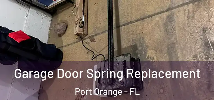  Garage Door Spring Replacement Port Orange - FL