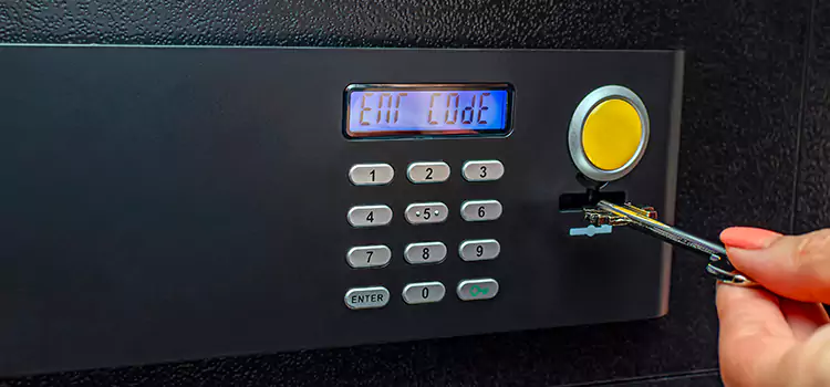 Electronic Keypad Deadbolt Installation Port Orange